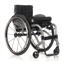 Заредете изображение в инструмента за преглед на галерията, Quickie Nitrum Hybrid Pro инвалидна количка лека инвалидна количка Sunrise
